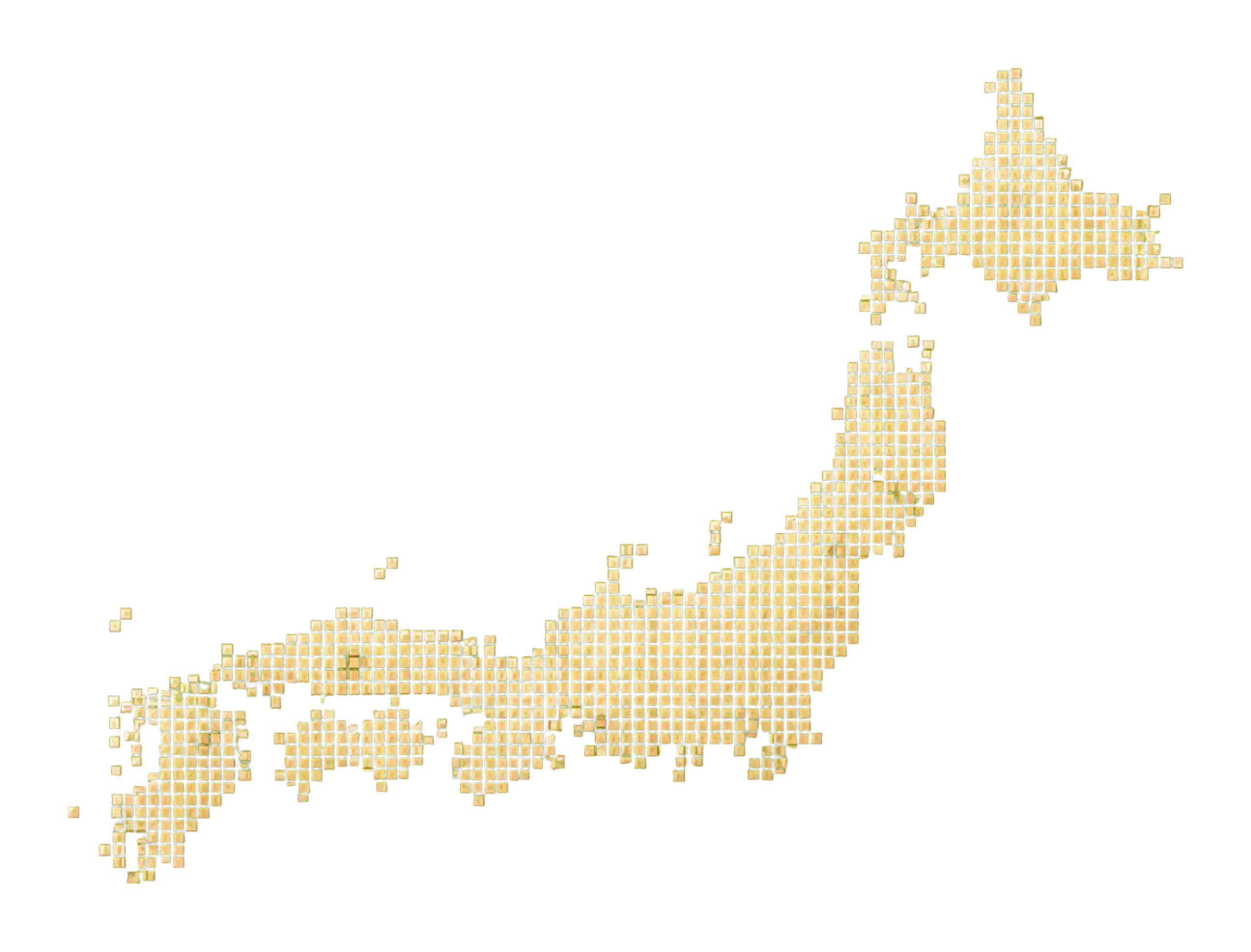日本全国のネットワーク地図